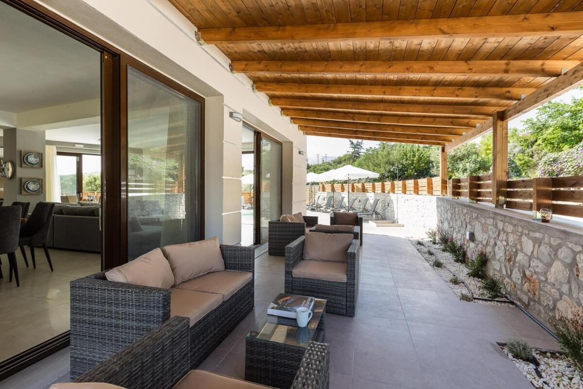 Villa Chnaris - Private Pool And Sauna Perama  Extérieur photo